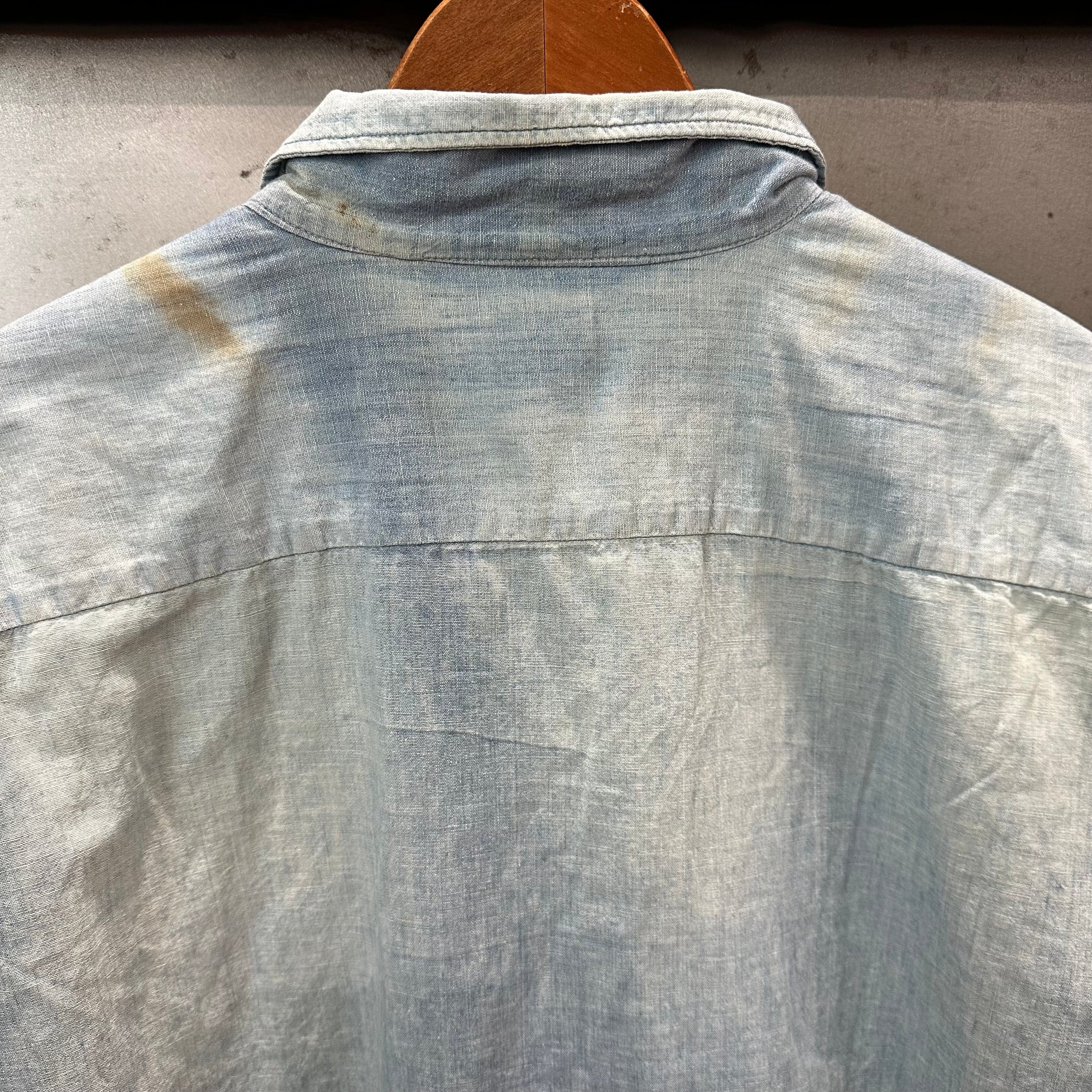 1950’s King Kole Chambray Work Shirt XL