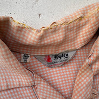 1950’s Ripley Gabardine Gaucho Shirt Medium