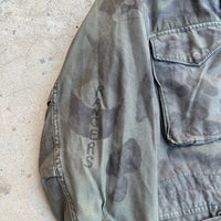 1960’s Homemade Camo Ranger M-51 Field Jacket Small Short