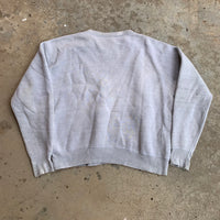 1950’s Grey Single V Crewneck Sweatshirt XL