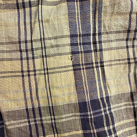 1950’s/60’s Marlboro Plaid Loop Collar Shirt Small