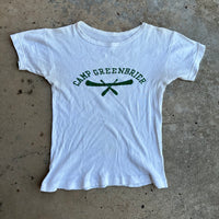 1940’s Camp Greenbrier Flock Print T-Shirt XS