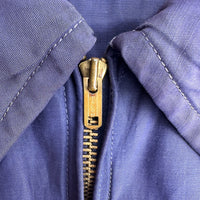 1950’s Purple Campus Nylon Rockabilly Work Jacket Size 42