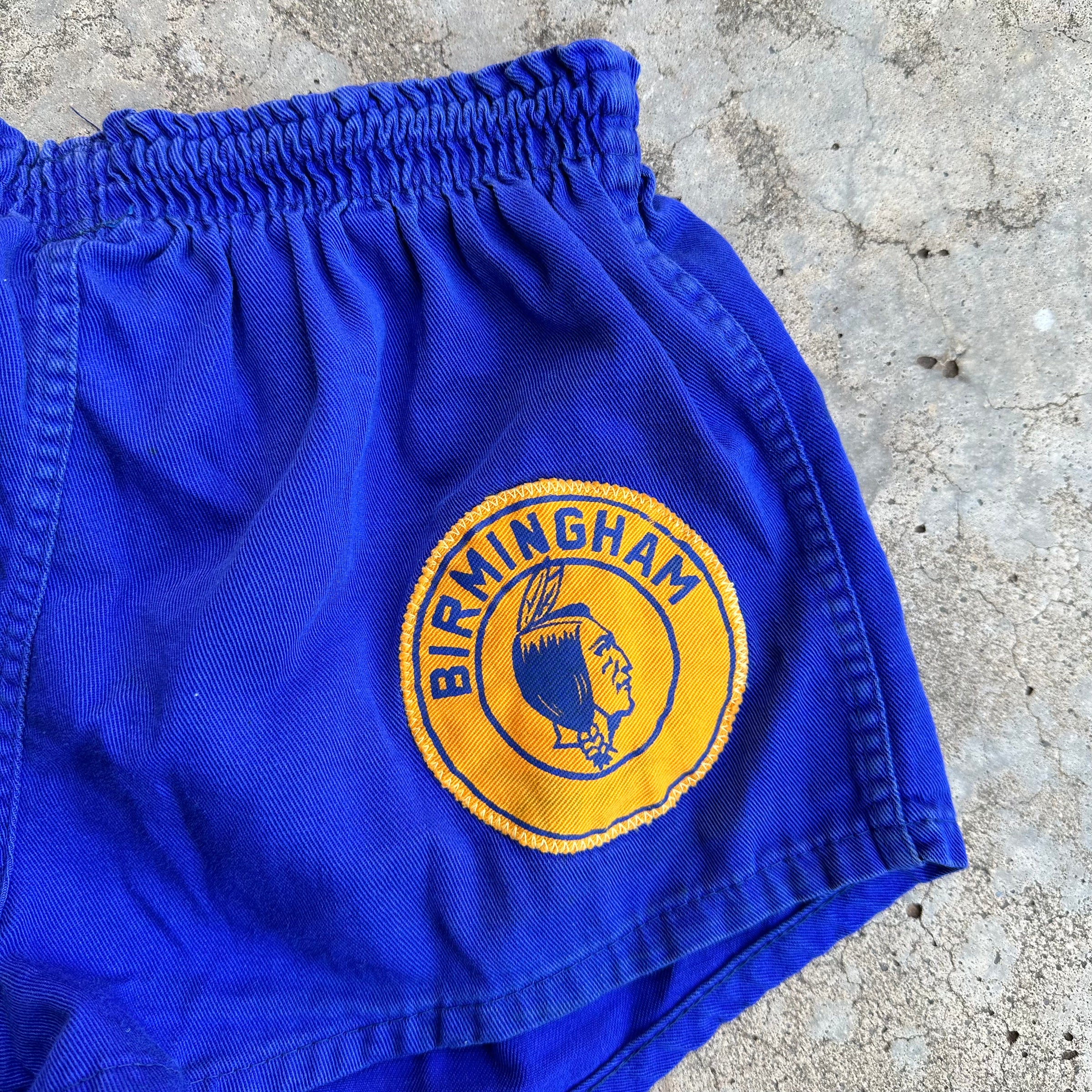 1950’s Birmingham Patched Athletic Shorts 22” - 34” x 1.5”