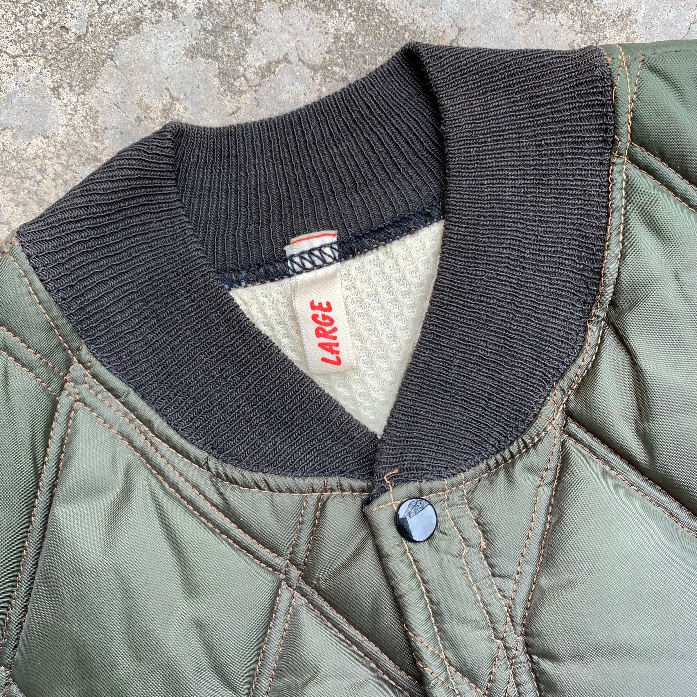 1950’s Quilted Thermal Lined Jacket L/XL