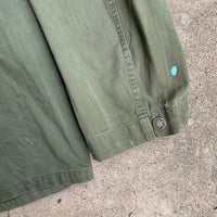 1940's Painted US Army HBT Fatigue Jacket Size 40R