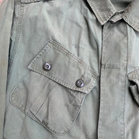 1963 Stenciled First Pattern Jungle Jacket Small Short