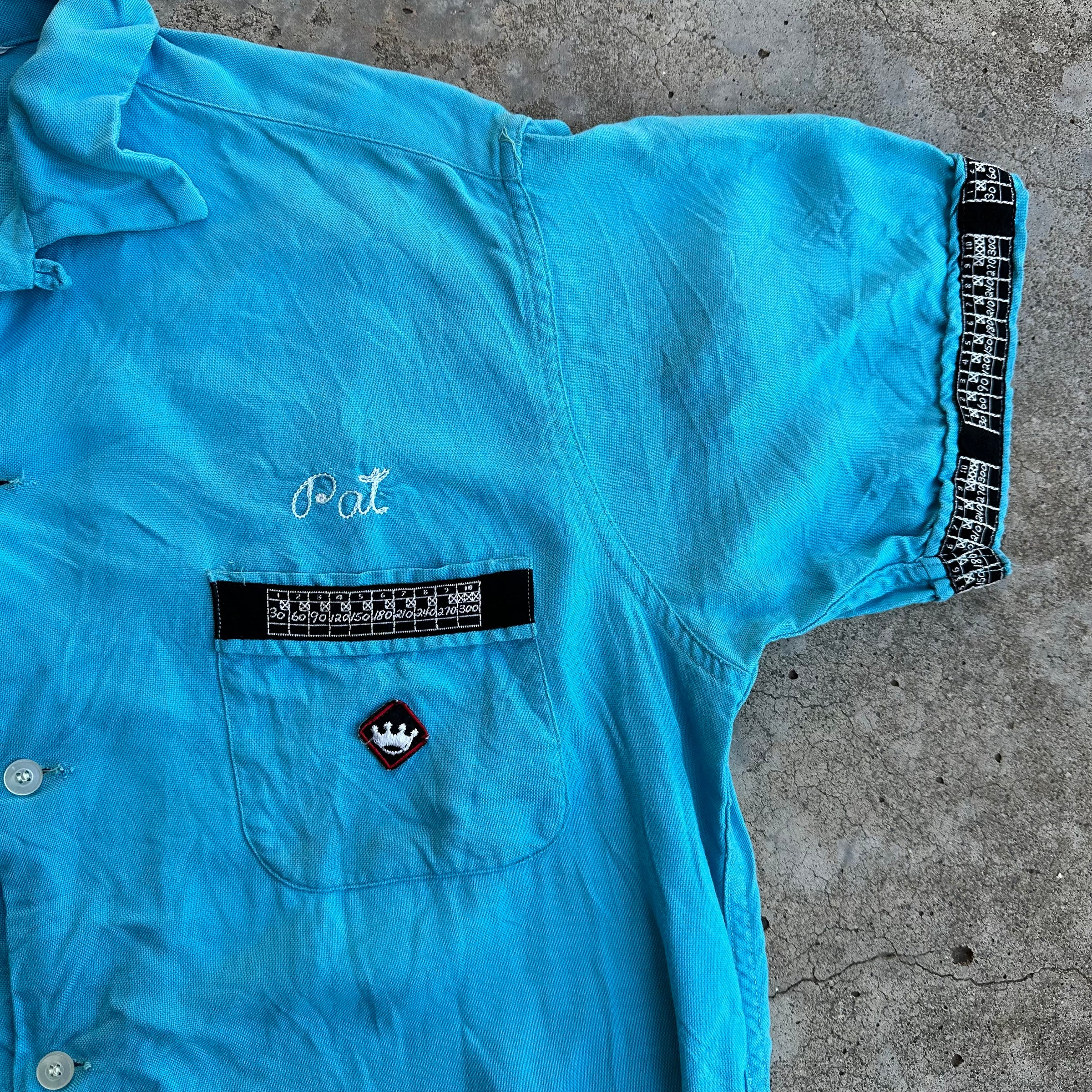 1960’s Alaskan Barber College Bowling Shirt Size 42