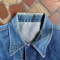 1950’s Montgomery Ward 101 Type 2 Style Denim Jacket 25” Chest