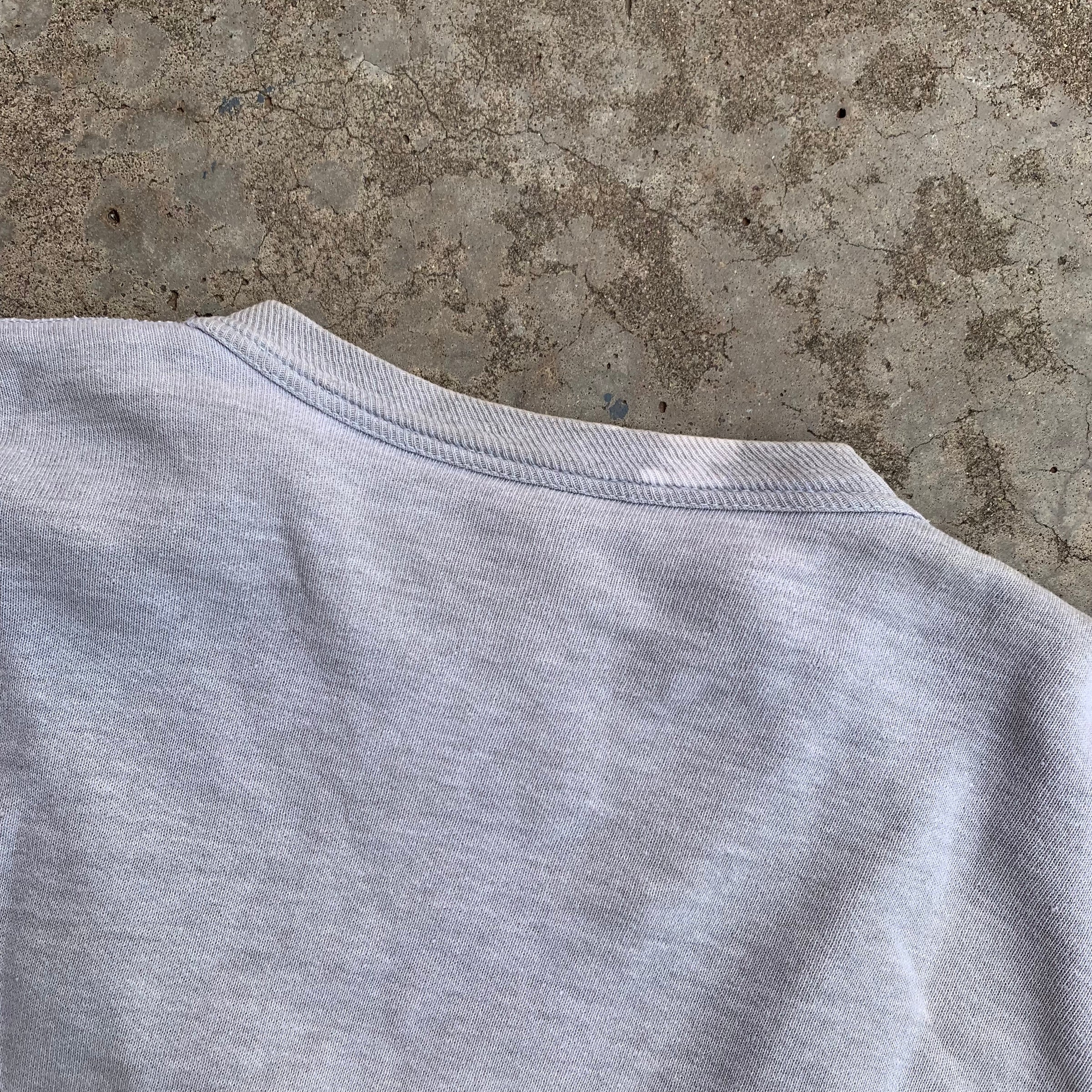 1950’s Grey Single V Crewneck Sweatshirt XL