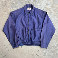 1950’s Purple Campus Nylon Rockabilly Work Jacket Size 42