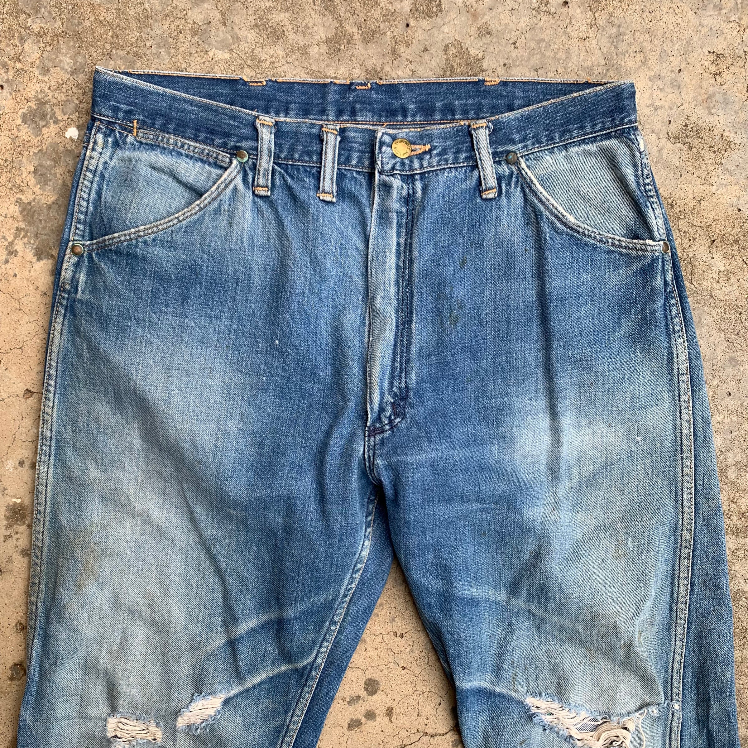 1950’s Anthony’s Buckhide Denim Jeans 34” x 29.5”
