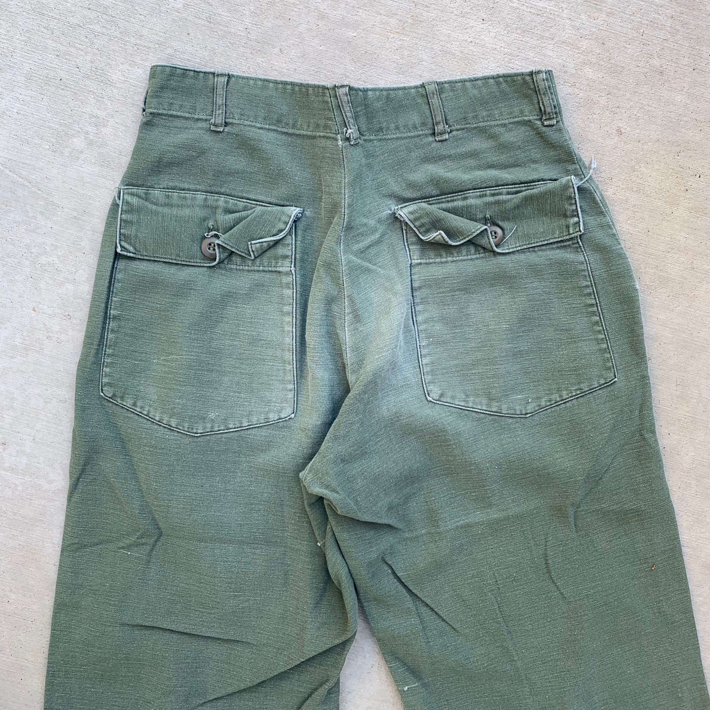 1960's OG-107 Fatigue Pants 29" x 27"