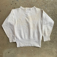 1940’s Thrashed WWII Stenciled Double V Sweatshirt Small