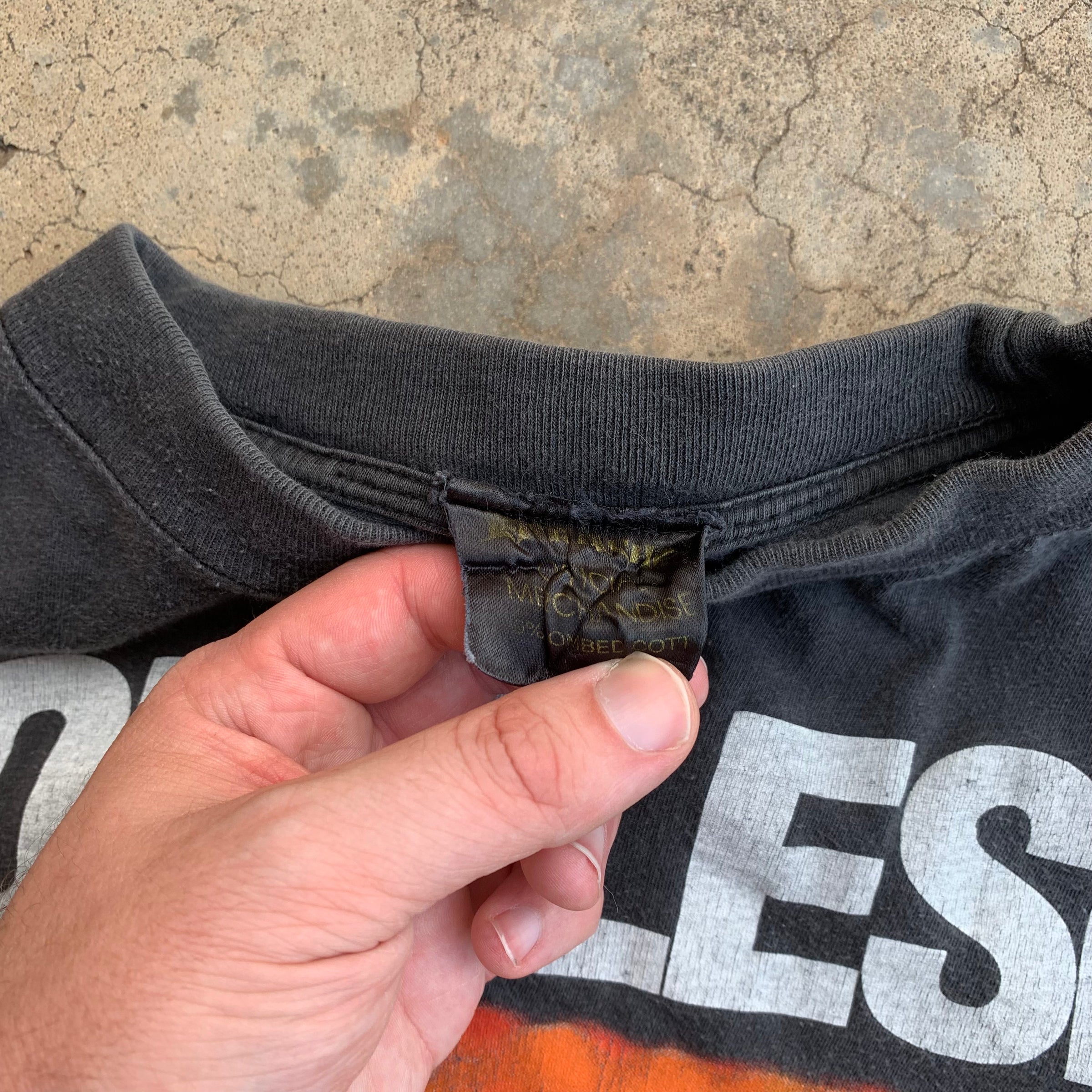 1990 Godflesh Streetcleaner Album T-Shirt L/XL