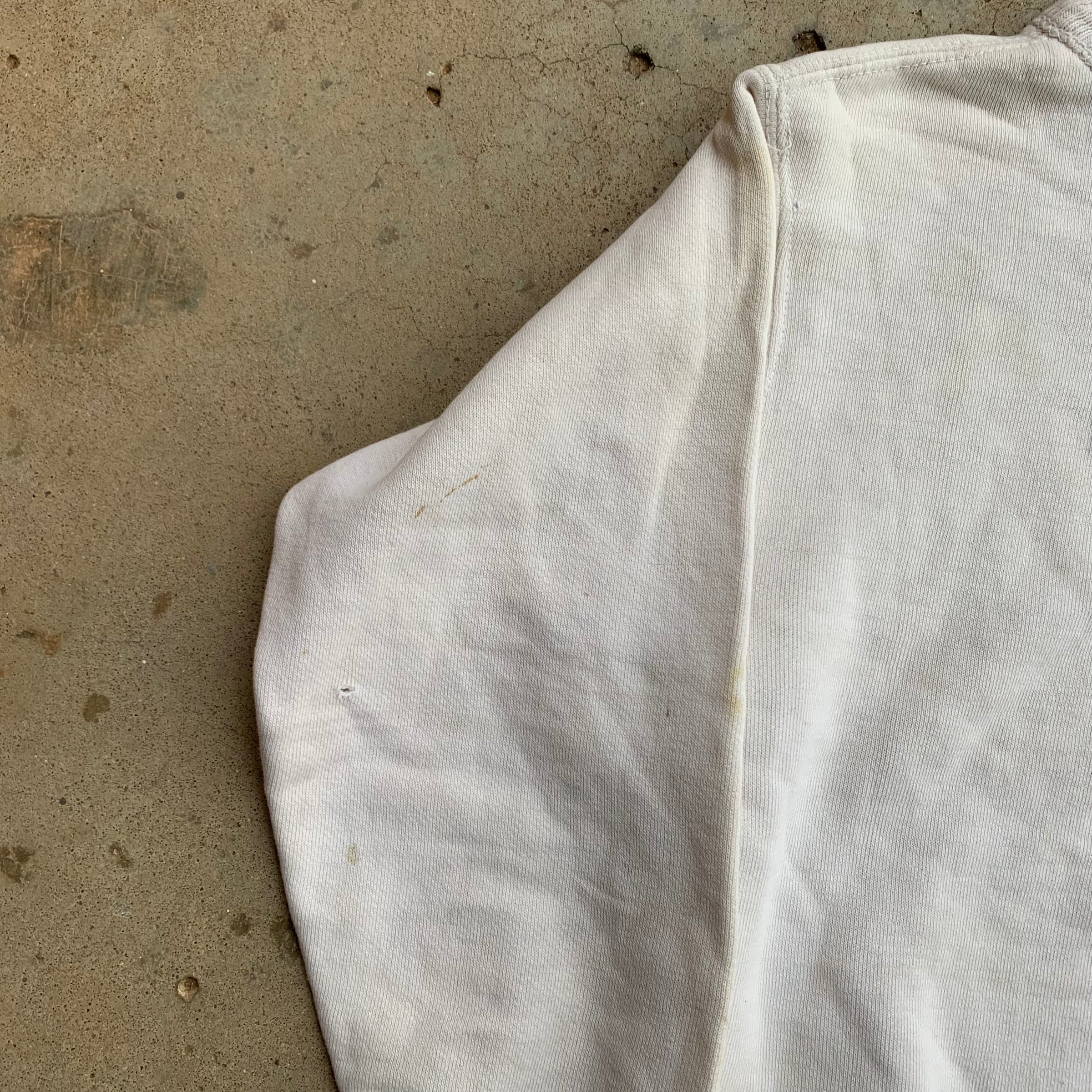 1940’s Thrashed WWII Stenciled Double V Sweatshirt Small