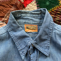 1940’s Watertown’s Big Shirt Brand Chambray Work Shirt