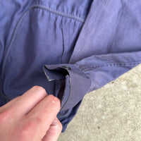 1950’s Purple Campus Nylon Rockabilly Work Jacket Size 42