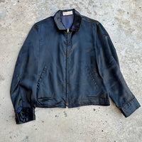 1960’s Vietnam War Thai Made Silk Souvenir Jacket Small