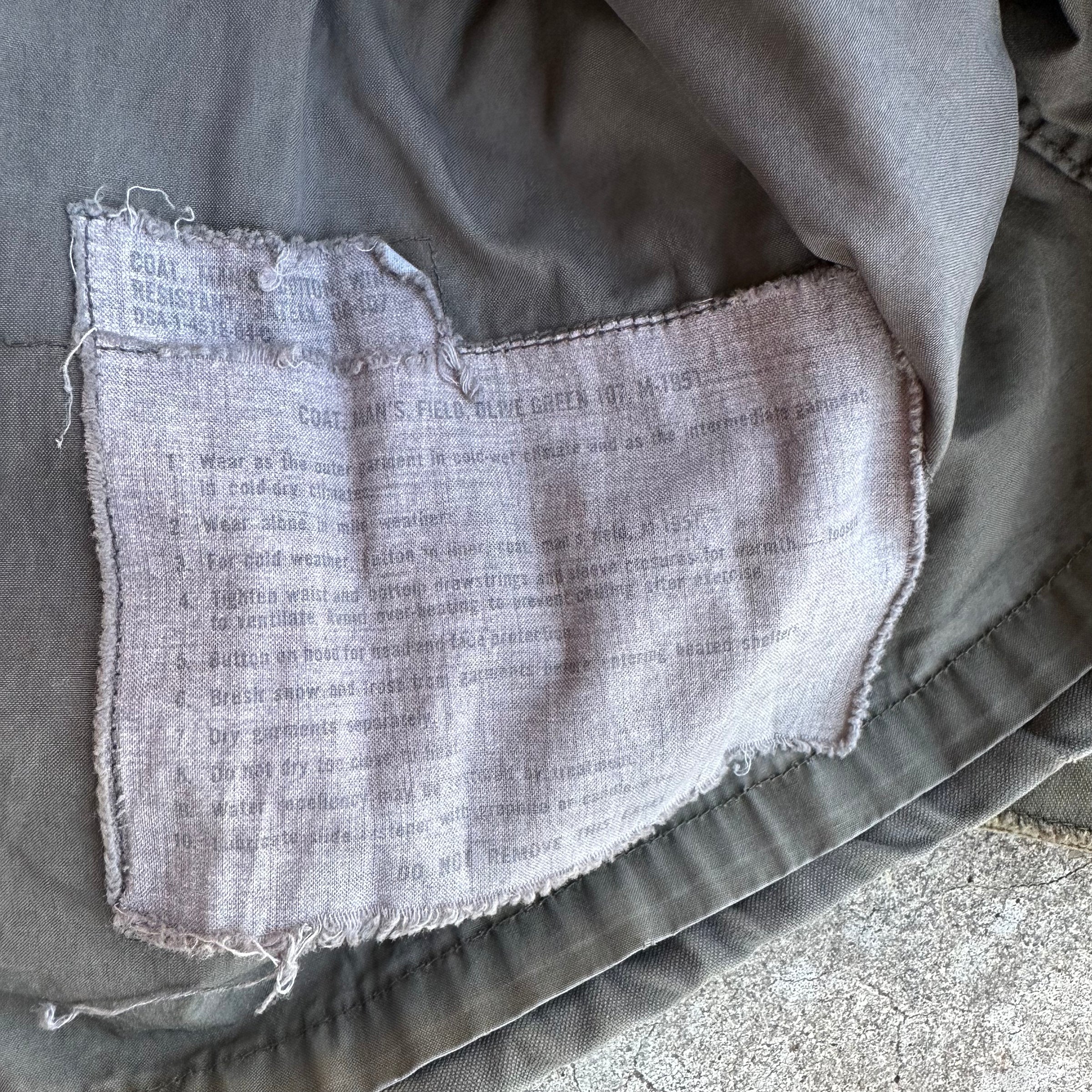 1960’s Homemade Camo Ranger M-51 Field Jacket Small Short