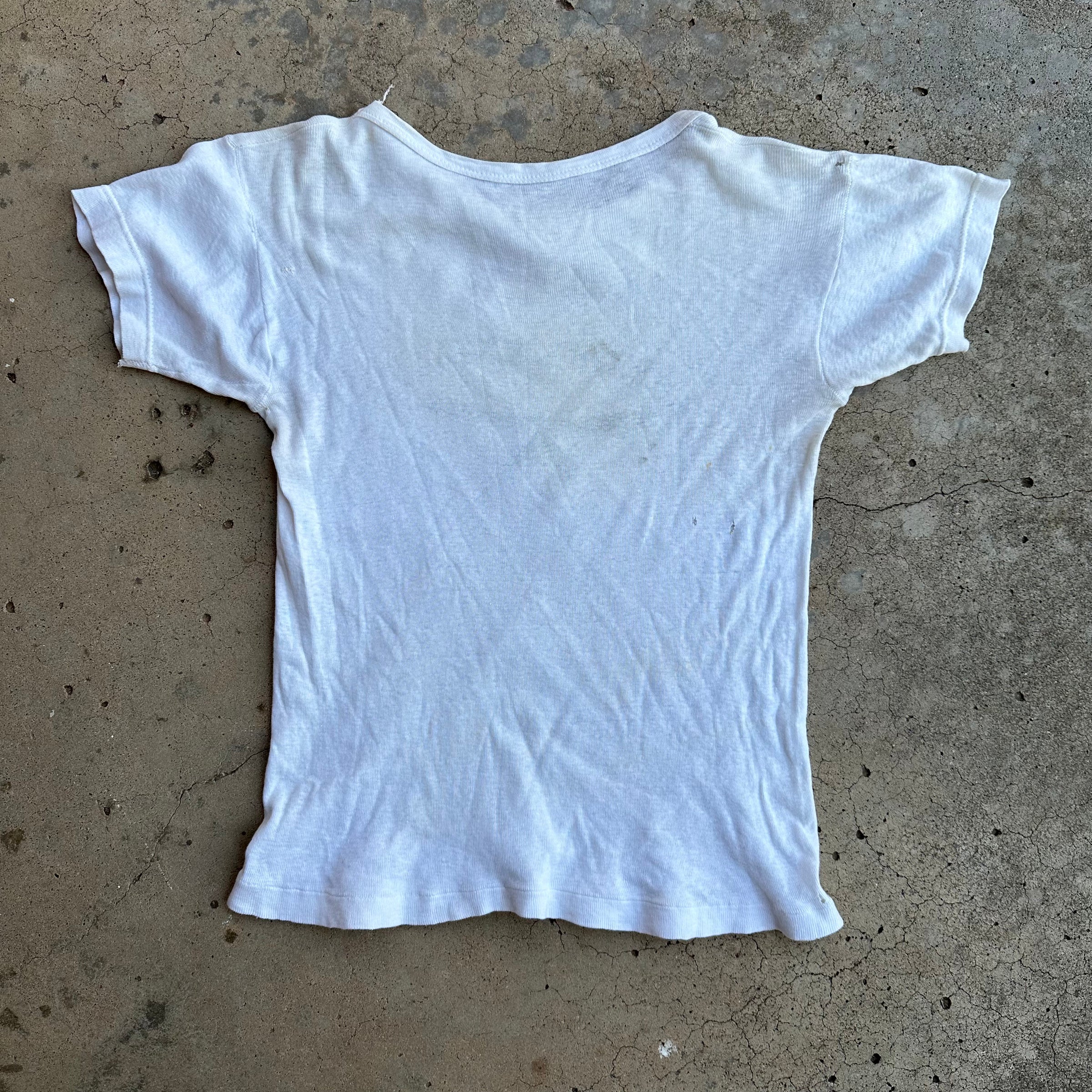 1940’s Camp Greenbrier Flock Print T-Shirt XS