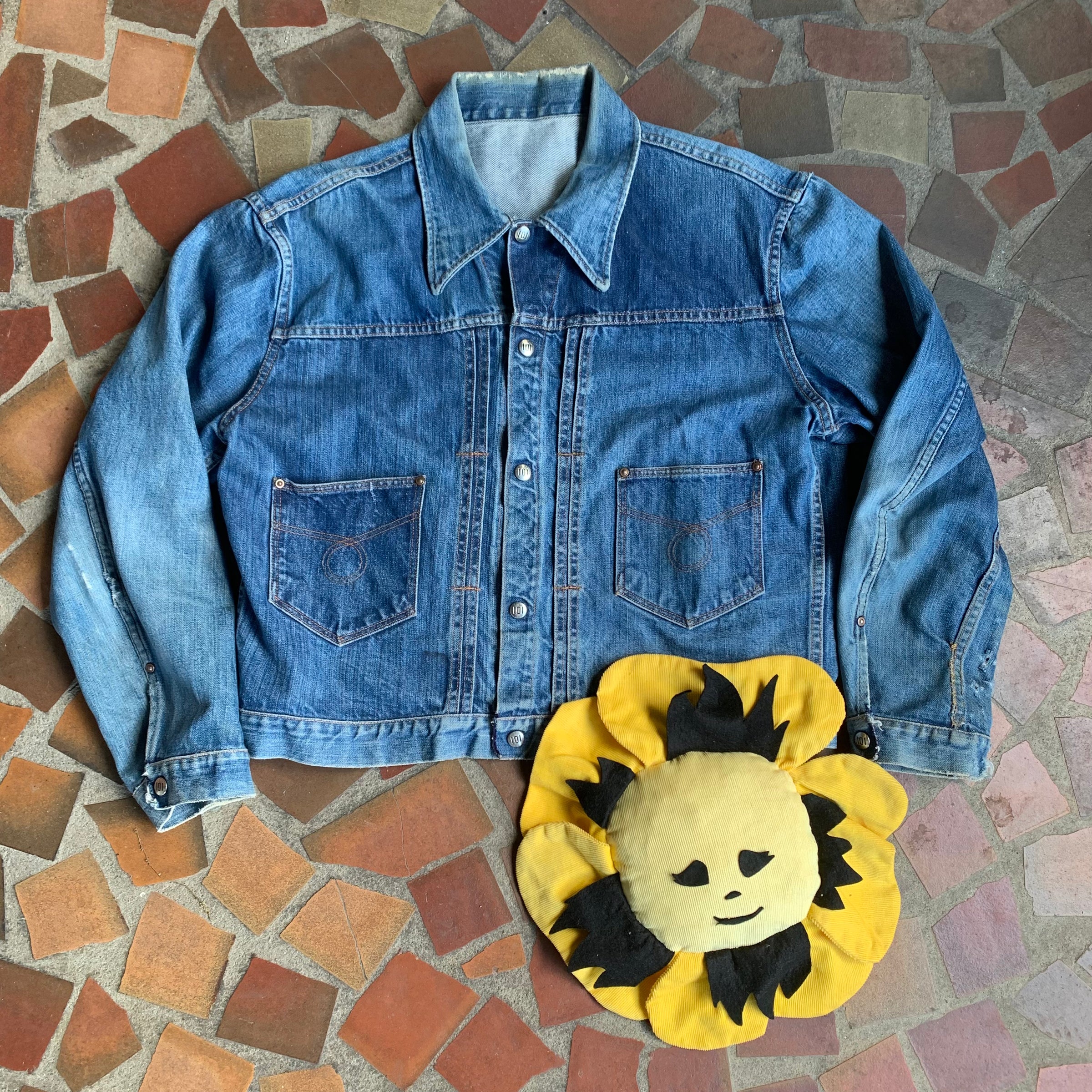 1950’s Montgomery Ward 101 Type 2 Style Denim Jacket 25” Chest