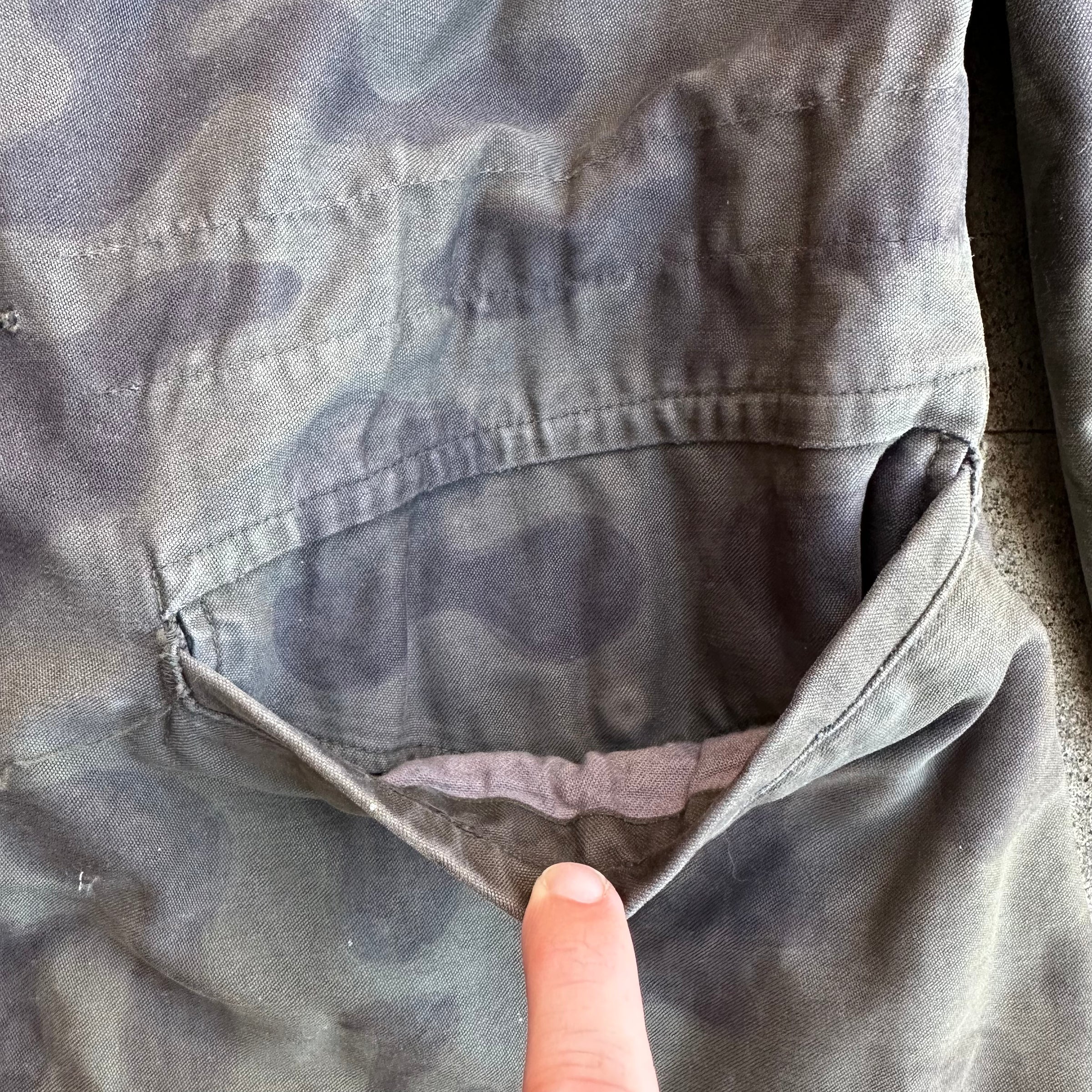 1960’s Homemade Camo Ranger M-51 Field Jacket Small Short