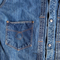 1950’s Montgomery Ward 101 Type 2 Style Denim Jacket 25” Chest
