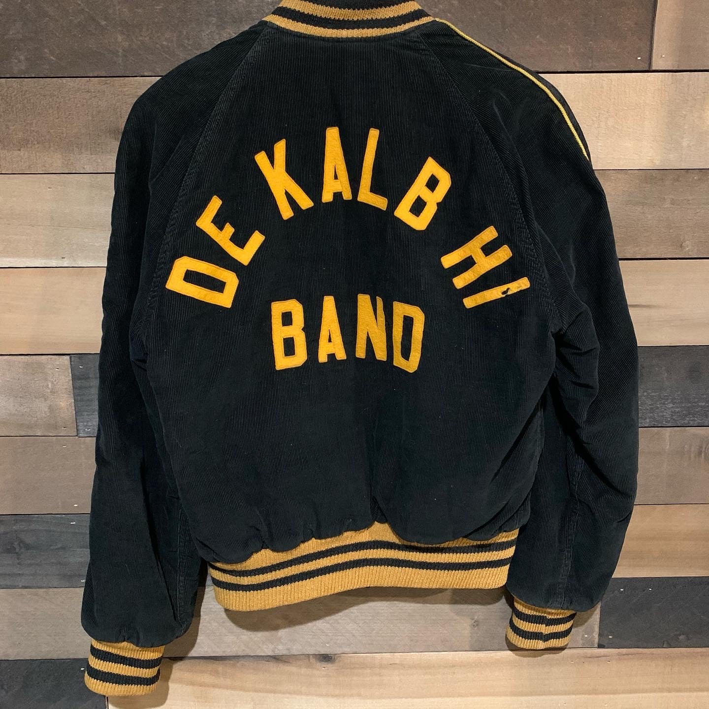 1940's Dekalb Hi Butwin Corduroy Varsity Jacket Small