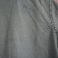 1960's Vietnam War USAF Patched Short Sleeve OG-107 Fatigue Shirt S/M