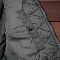 1950's Sage Green US Air Force Reversible MA-1 Bomber Jacket Large