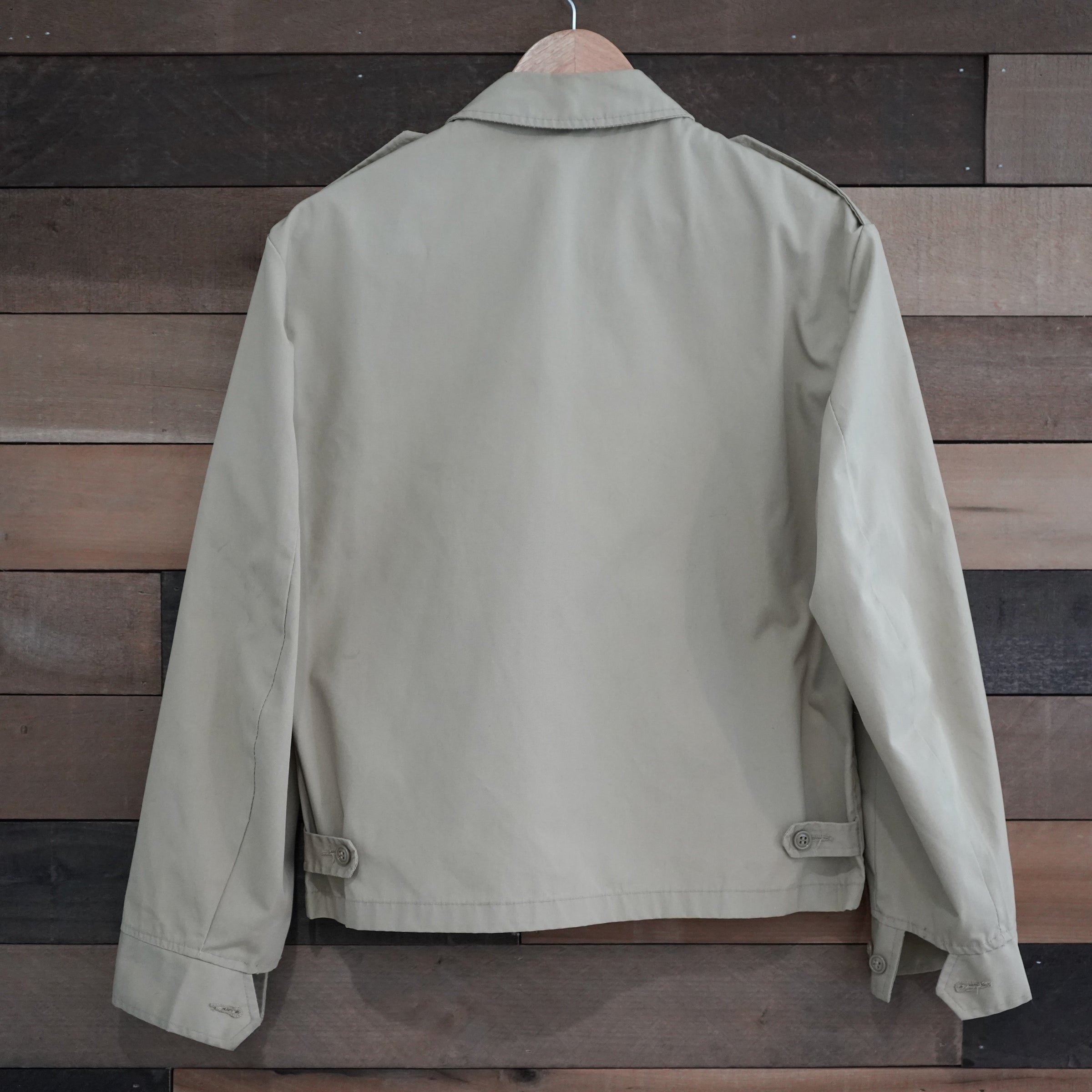 1960's Sea Breaker Khaki US Navy Windbreaker M/L
