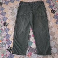 1960's/1970's Vietnam War OG-107 Fatigue Pants 36" x 28"