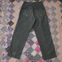 1960's Vietnam War OG-107 Fatigue Pants 30" x 29"