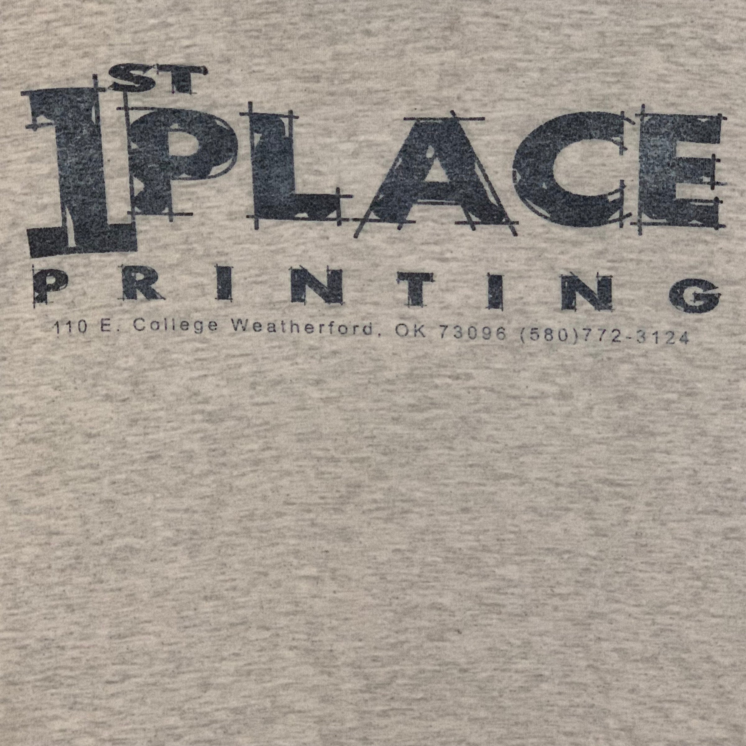 1990's Faded Heather Grey Southwestern Bulldogs Basketball T-Shirt Large
