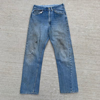 1960's Buckaroo by Big Smith Light Wash Straight Leg Denim Jeans 28.5" x 30"