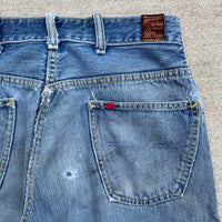 1960's Buckaroo by Big Smith Light Wash Straight Leg Denim Jeans 28.5" x 30"