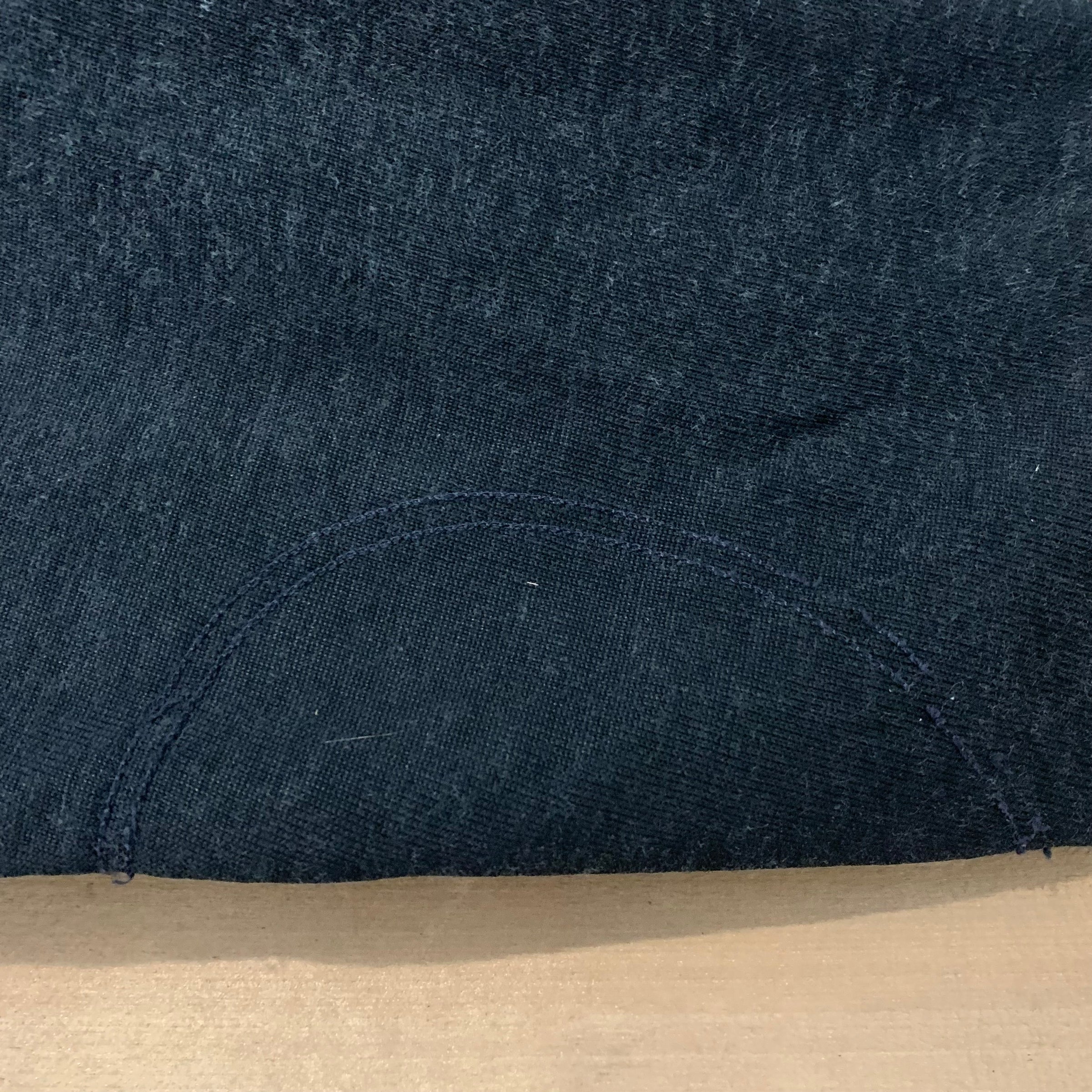 1960's Durene Cotton Black Numbered Jersey Small