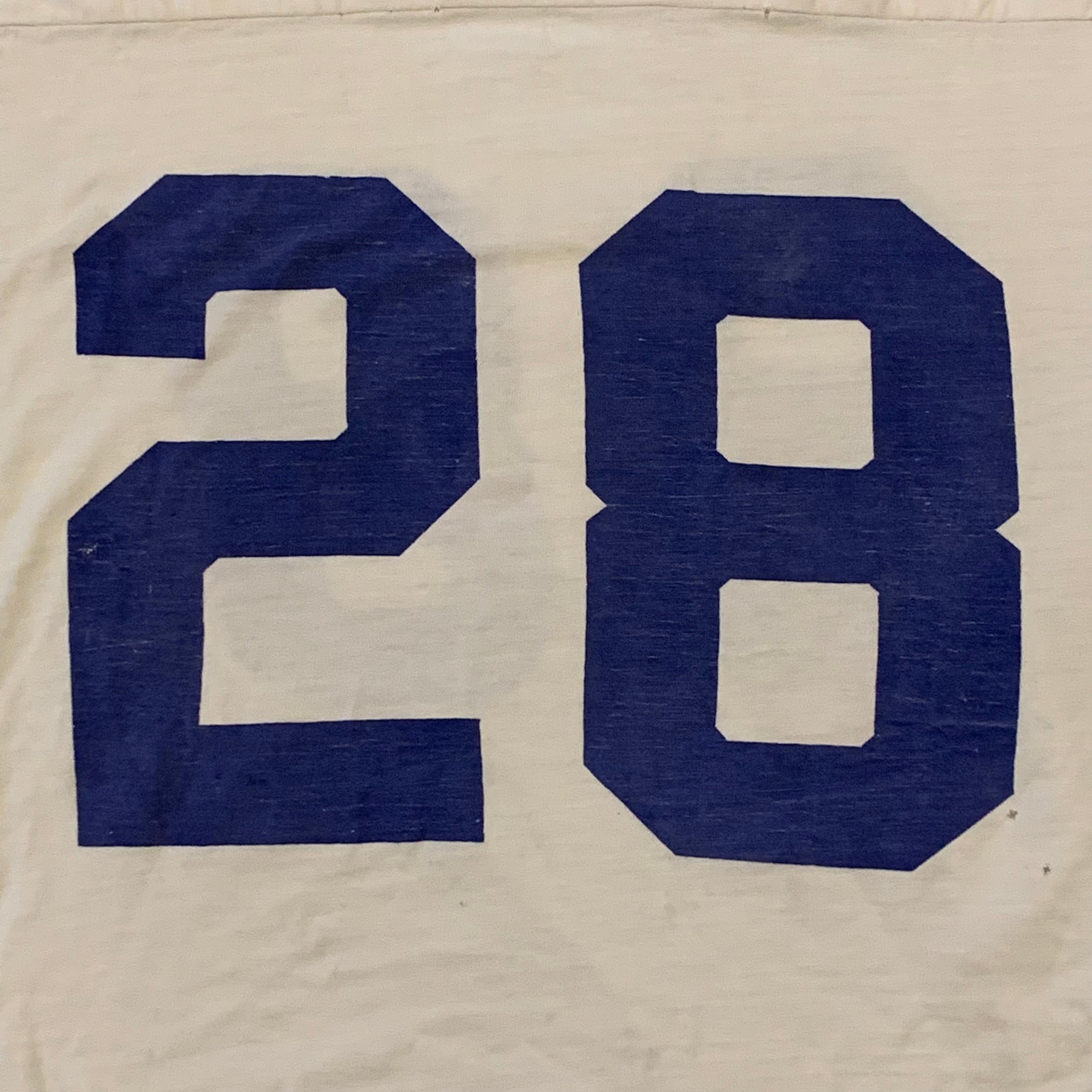 1960's White Numbered King O'Shea Durene Jersey Large