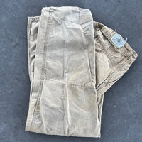 1960's Tan Black Sheep Double Knee Canvas Pants 31" Waist