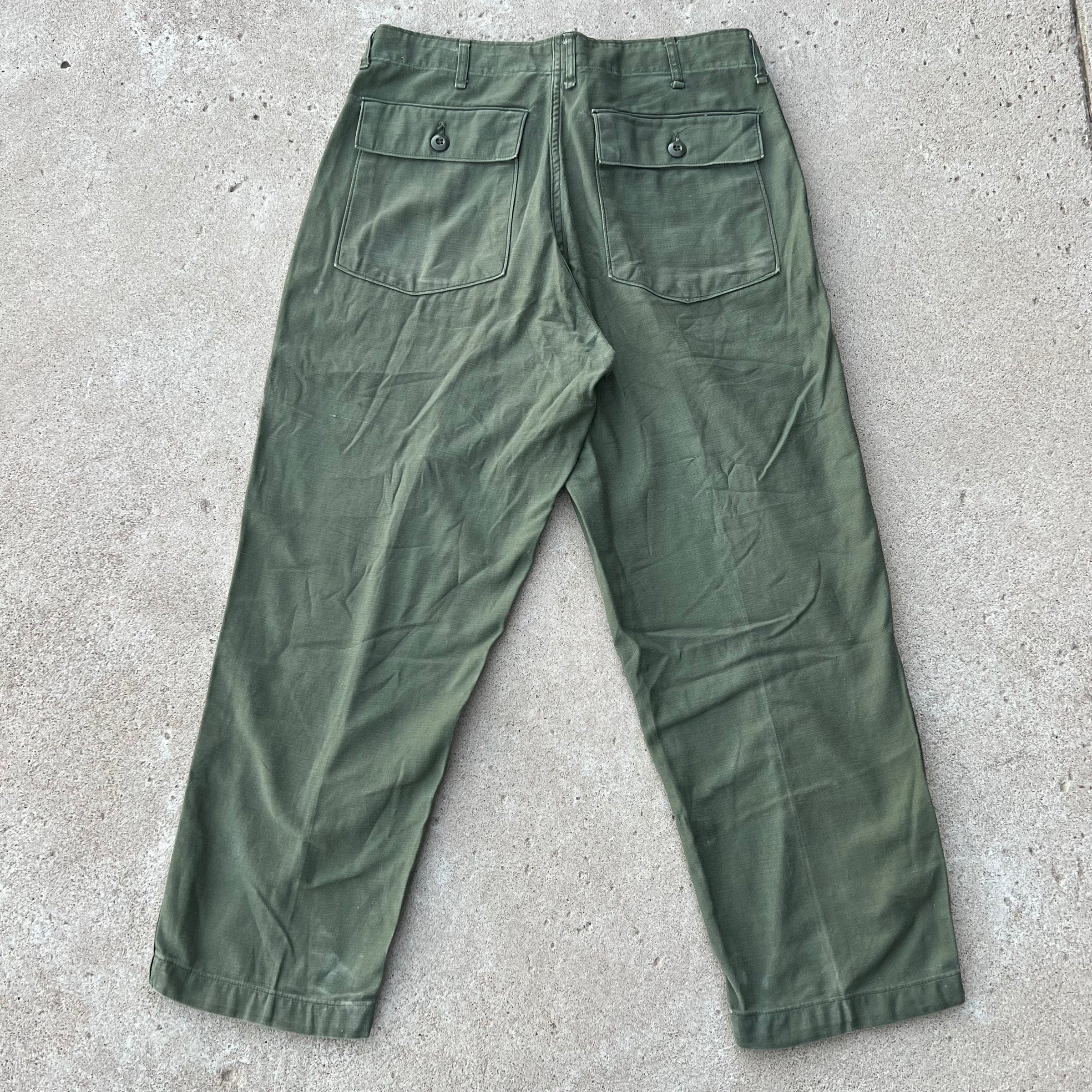 1960's/1970's OG-107 Fatigue Pants 32" Waist