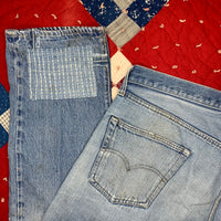 1970’s Single Stitch Levi’s 501 Redlines 37” Waist