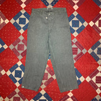 1930’s/1940’s Swiss Military Denim Pants 35” Waist