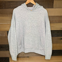 1960's Lined Grey Hooded Sweatshirt