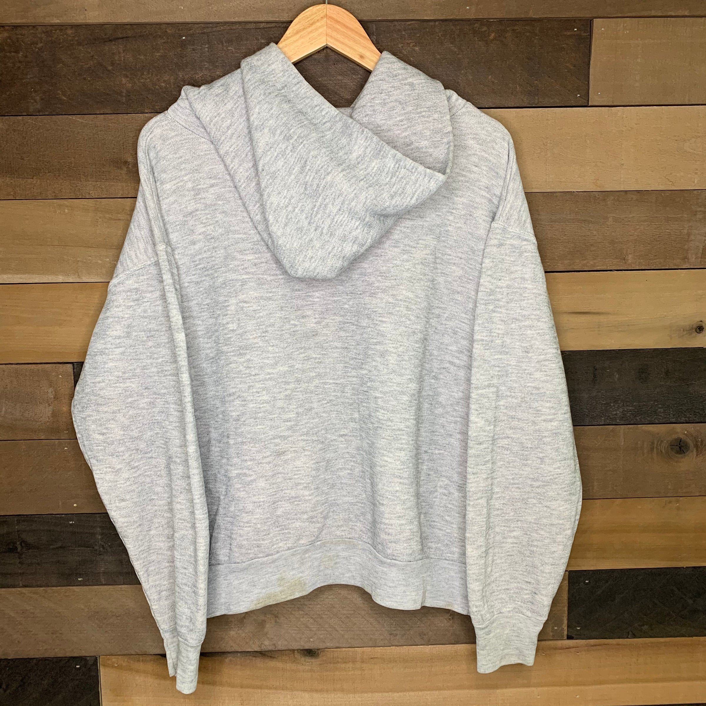 1960's Lined Grey Hooded Sweatshirt