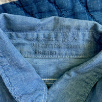 1950's USN Chambray Shirt with 1960's era Peanuts Comic Drawing