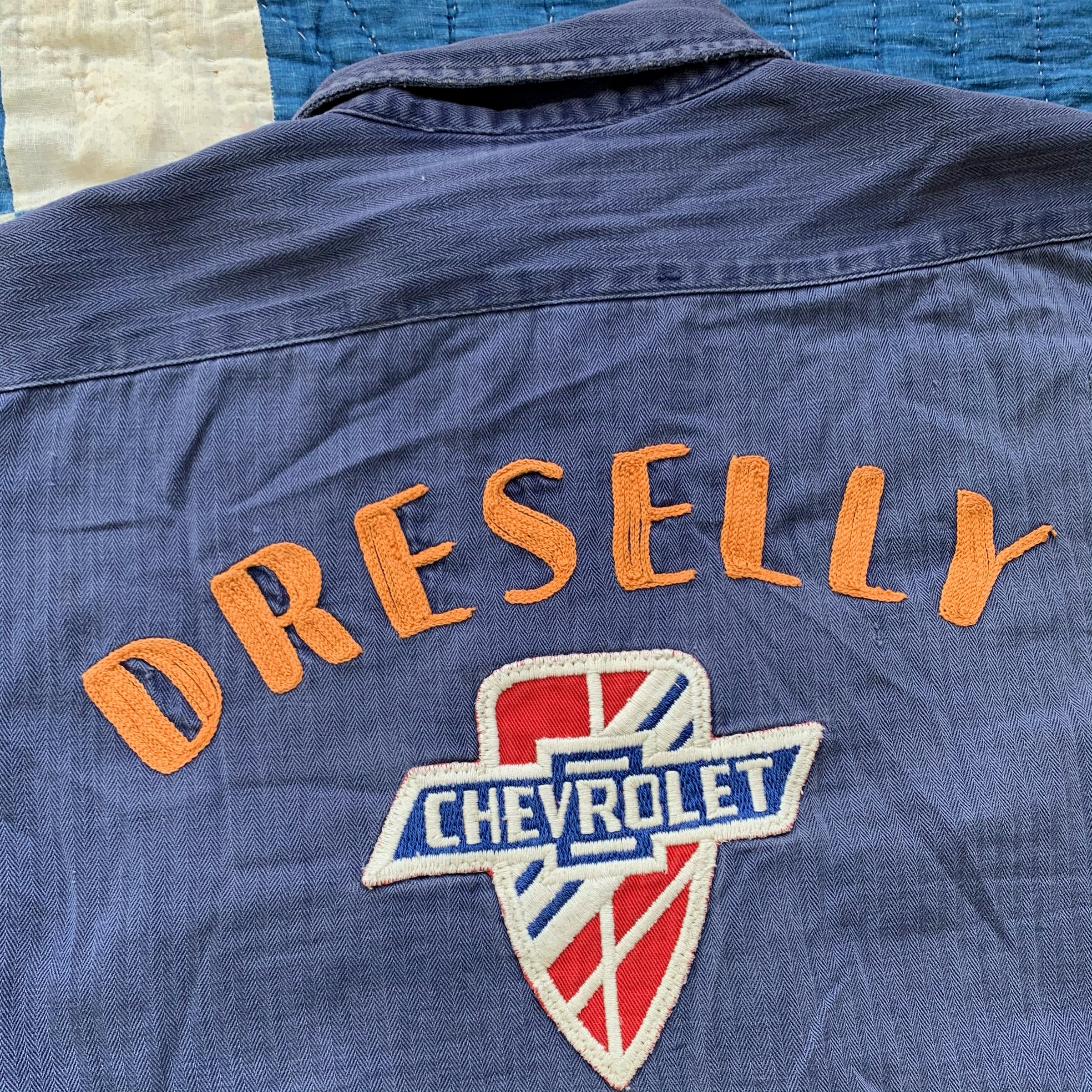 1950's Chevrolet Chainstitched Work Shirt