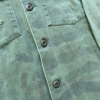 1960's-1970's Third Pattern Homemade Camo OG-107 Fatigue Shirt