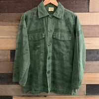 1960's-1970's Third Pattern Homemade Camo OG-107 Fatigue Shirt