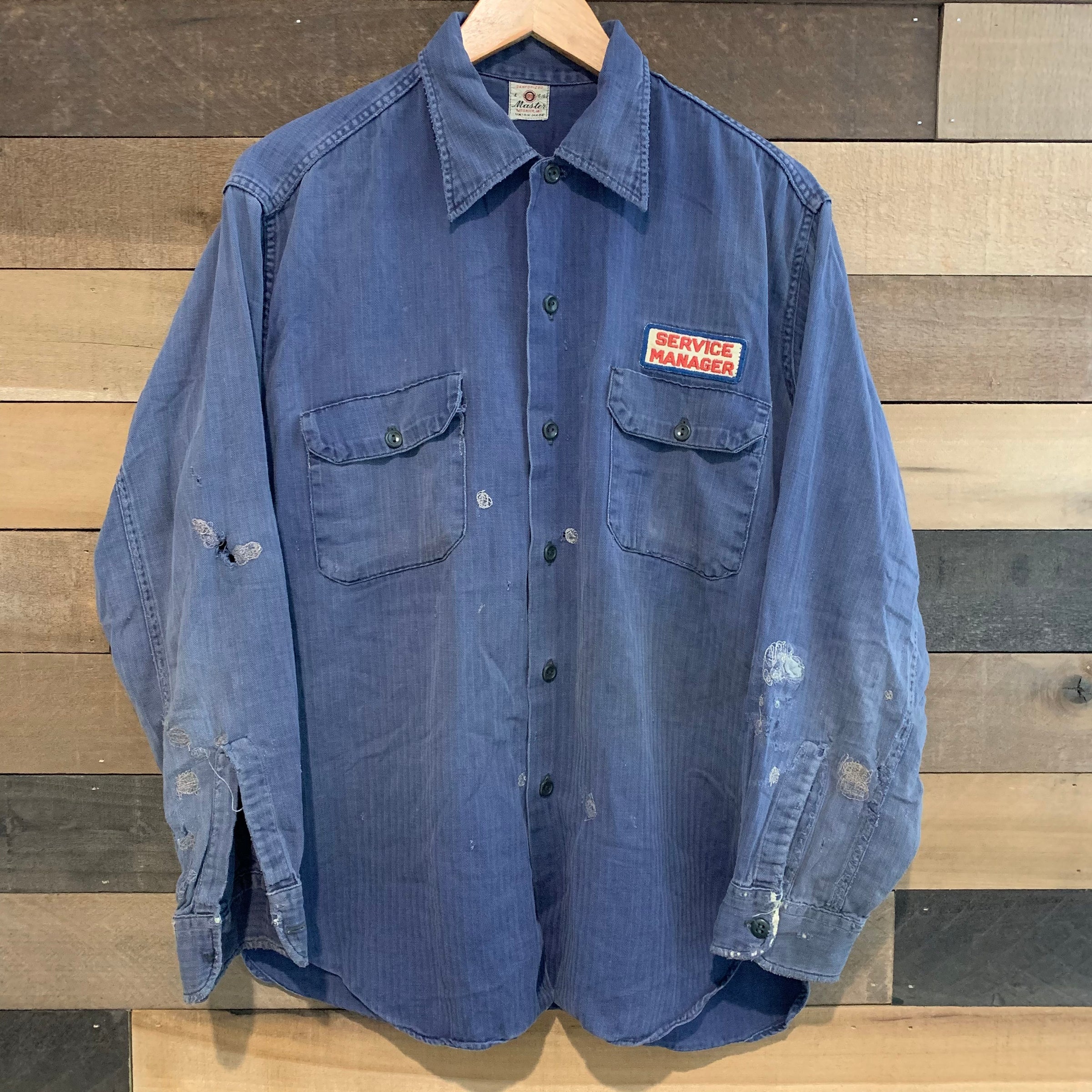 1950's Chevrolet Chainstitched Work Shirt
